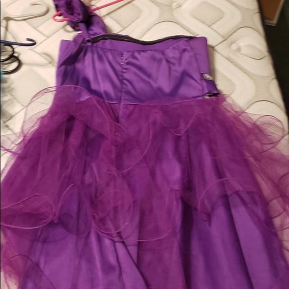 Purple formal dress